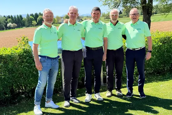 von links: Knoll Manfred, Mussack Hermann, Neuper Hubert, Gamsjäger Wilfried, Tofern Kay